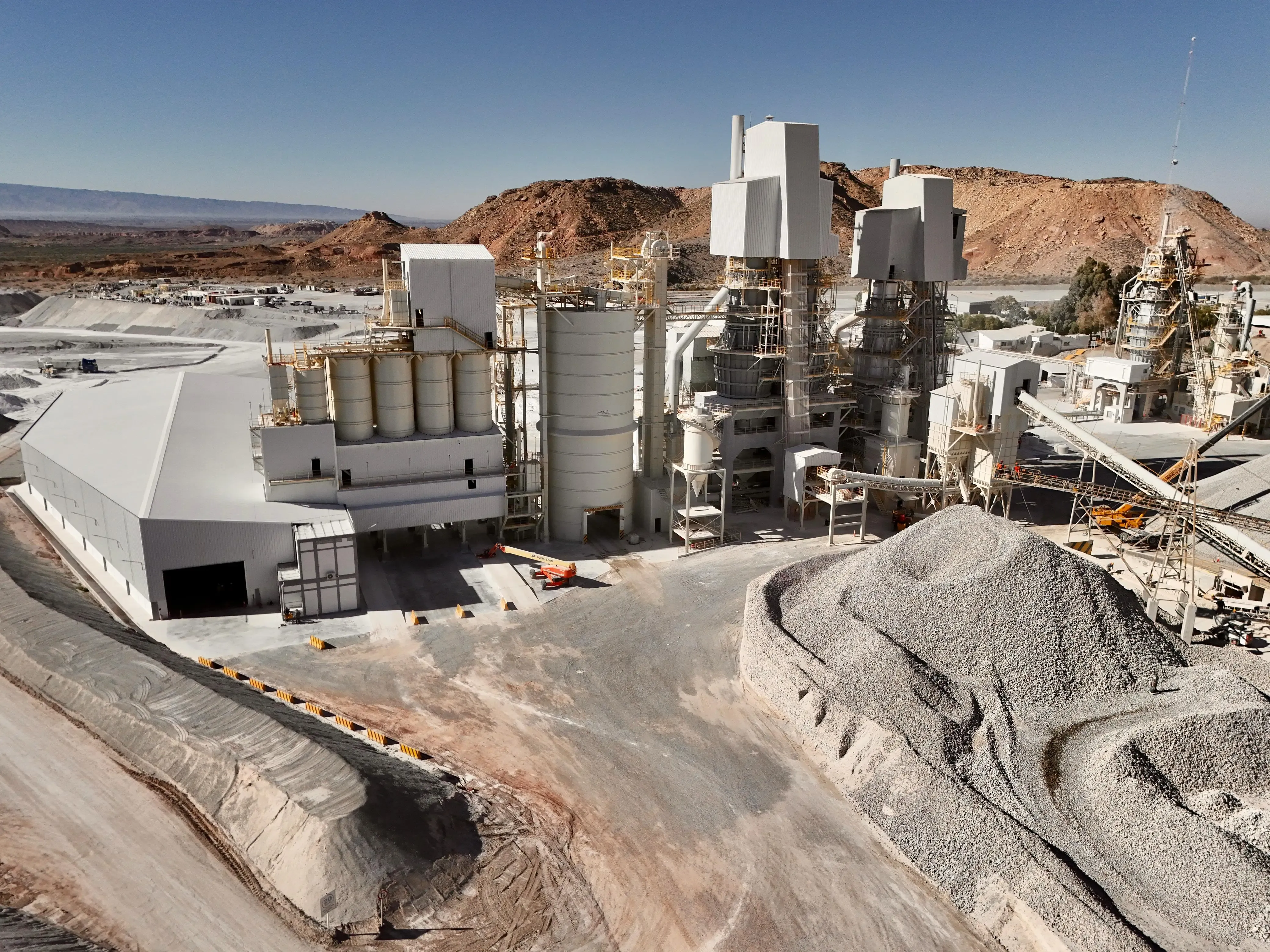 La construcción de la próxima generación de acero en Argentina comienza con cal de alta calidad